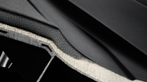 Bio-based foam, a new sustainable and lightweight automotive material.